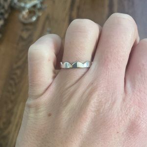 Kate Spade Silver Ring size 7